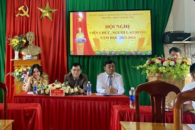 HỘI NGHỊ VIÊN CHỨC NGƯỜI LAO ĐỘNG NĂM HỌC 2023-2024 HỘI NGHỊ VIÊN CHỨC NGƯỜI LAO ĐỘNG NĂM HỌC 2023-2024